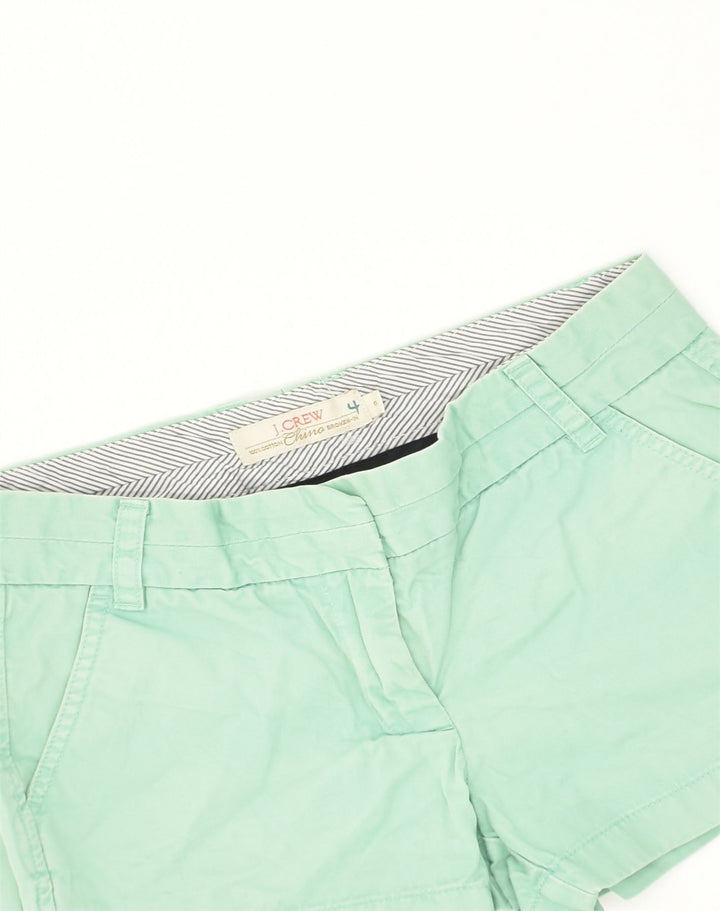 J. CREW Womens Chino Hot Pants W30 Medium Green Cotton | Vintage J. Crew | Thrift | Second-Hand J. Crew | Used Clothing | Messina Hembry 