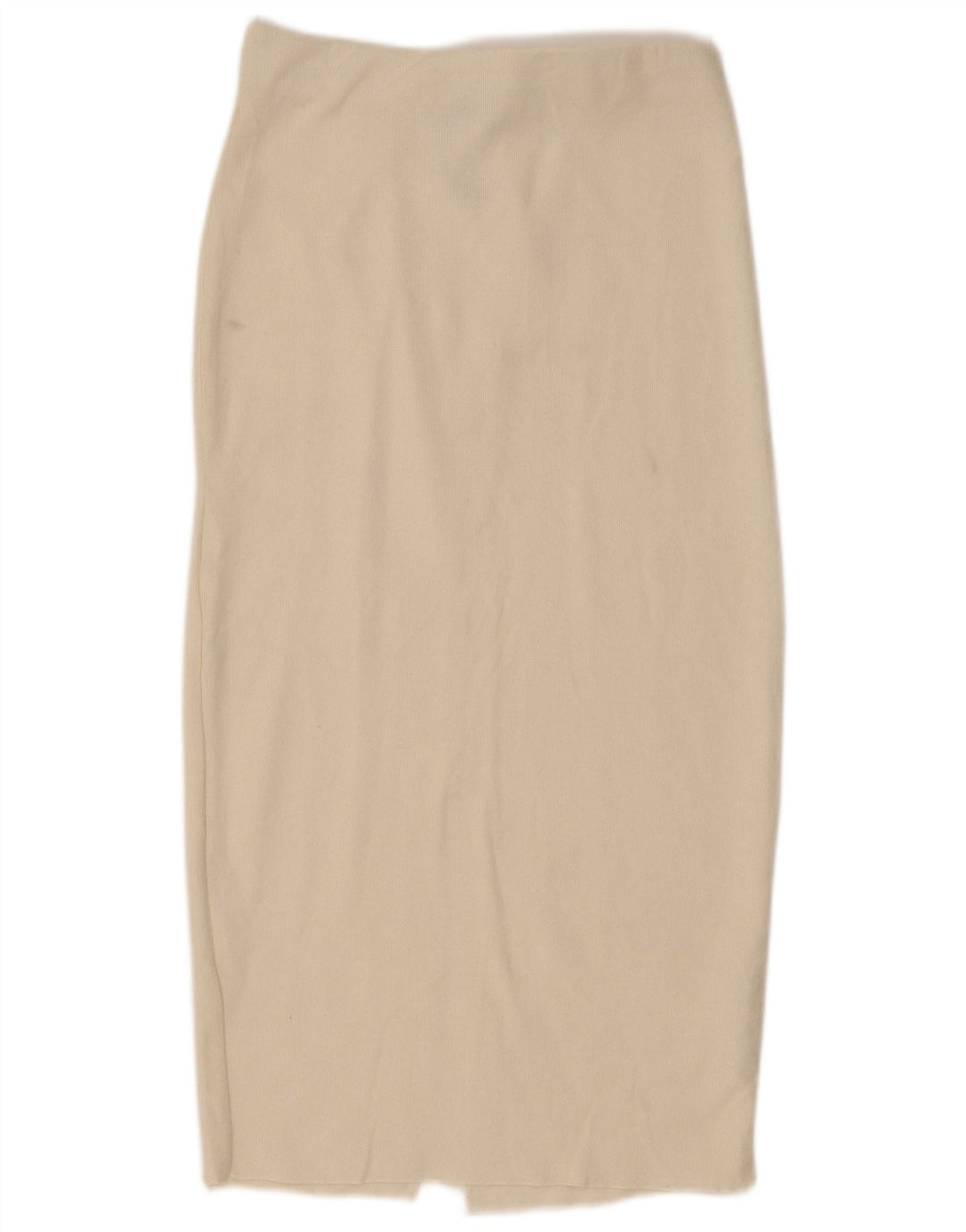 Saia midi feminina Zara pequena W26 algodão branco