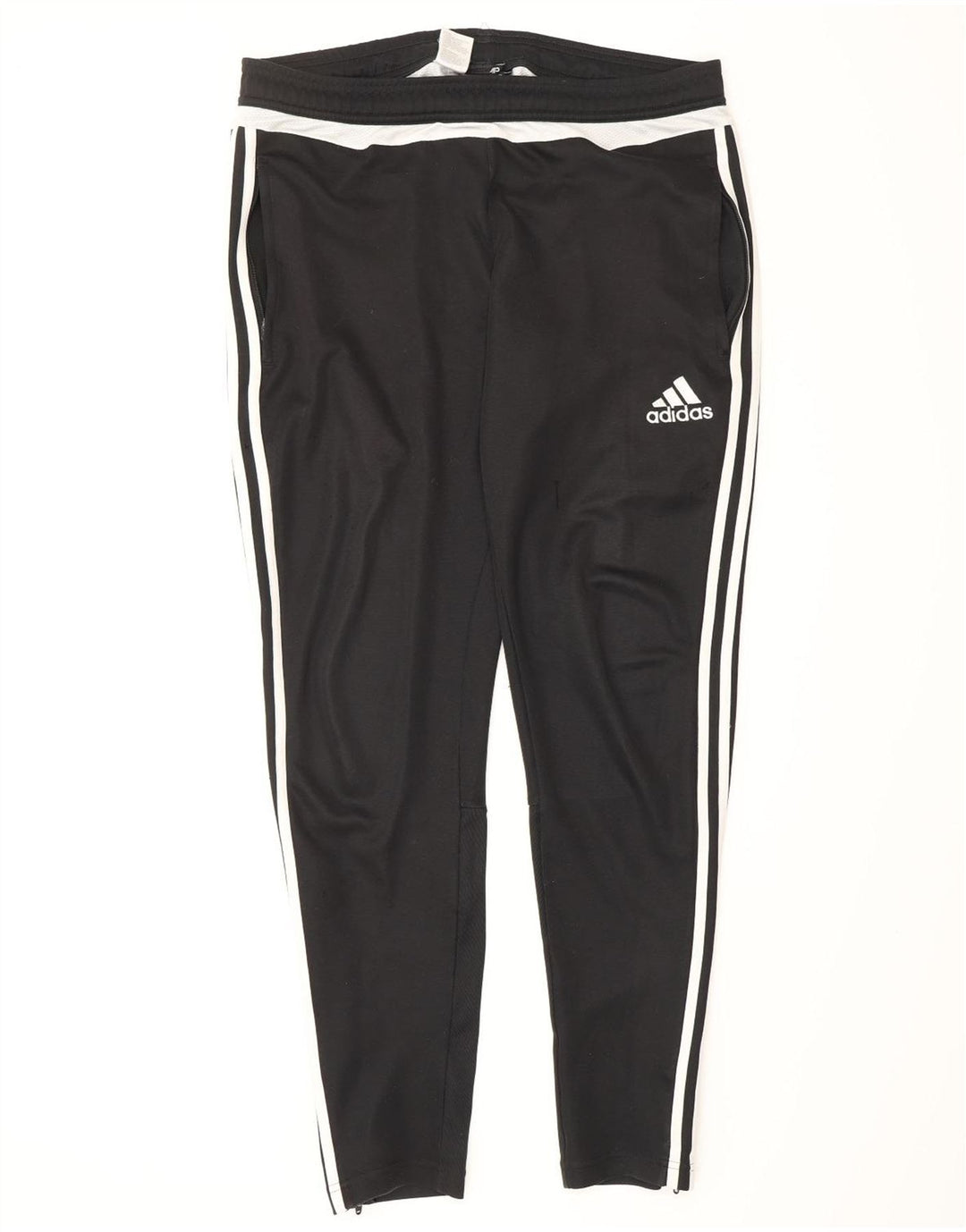 ADIDAS Mens Climalite Calças de treino Medium Black Colourblock