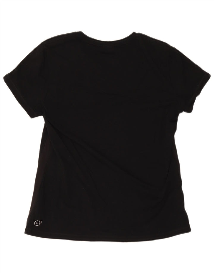 Camiseta feminina Puma UK 16 grande algodão preto