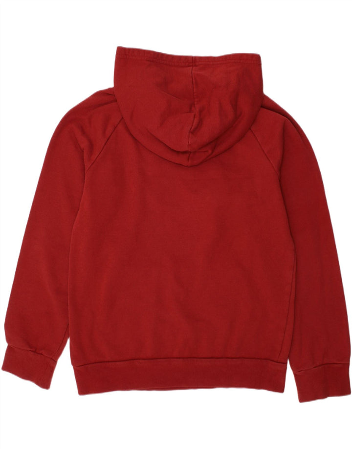 UNDER ARMOUR Boys Graphic Hoodie Jumper 9-10 Years Medium  Red Cotton Vintage Under Armour and Second-Hand Under Armour from Messina Hembry 