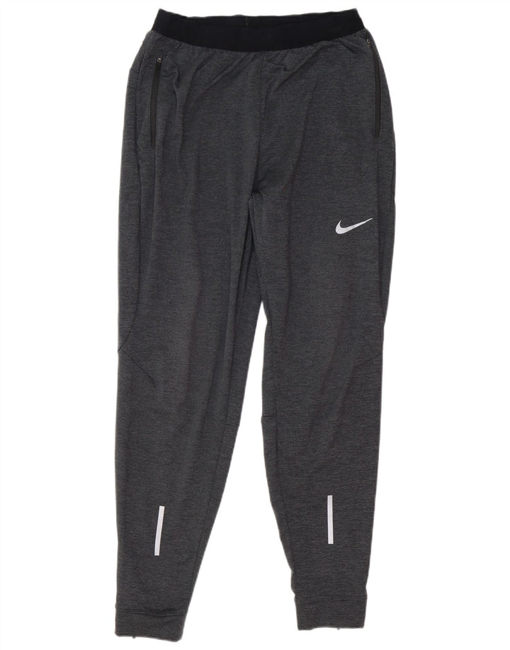 Nike Mens Dri Fit Calças de treino Joggers cinza médio