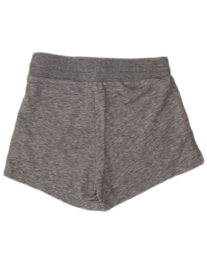 Shorts esportivos gráficos Puma para meninas 11-12 anos cinza médio