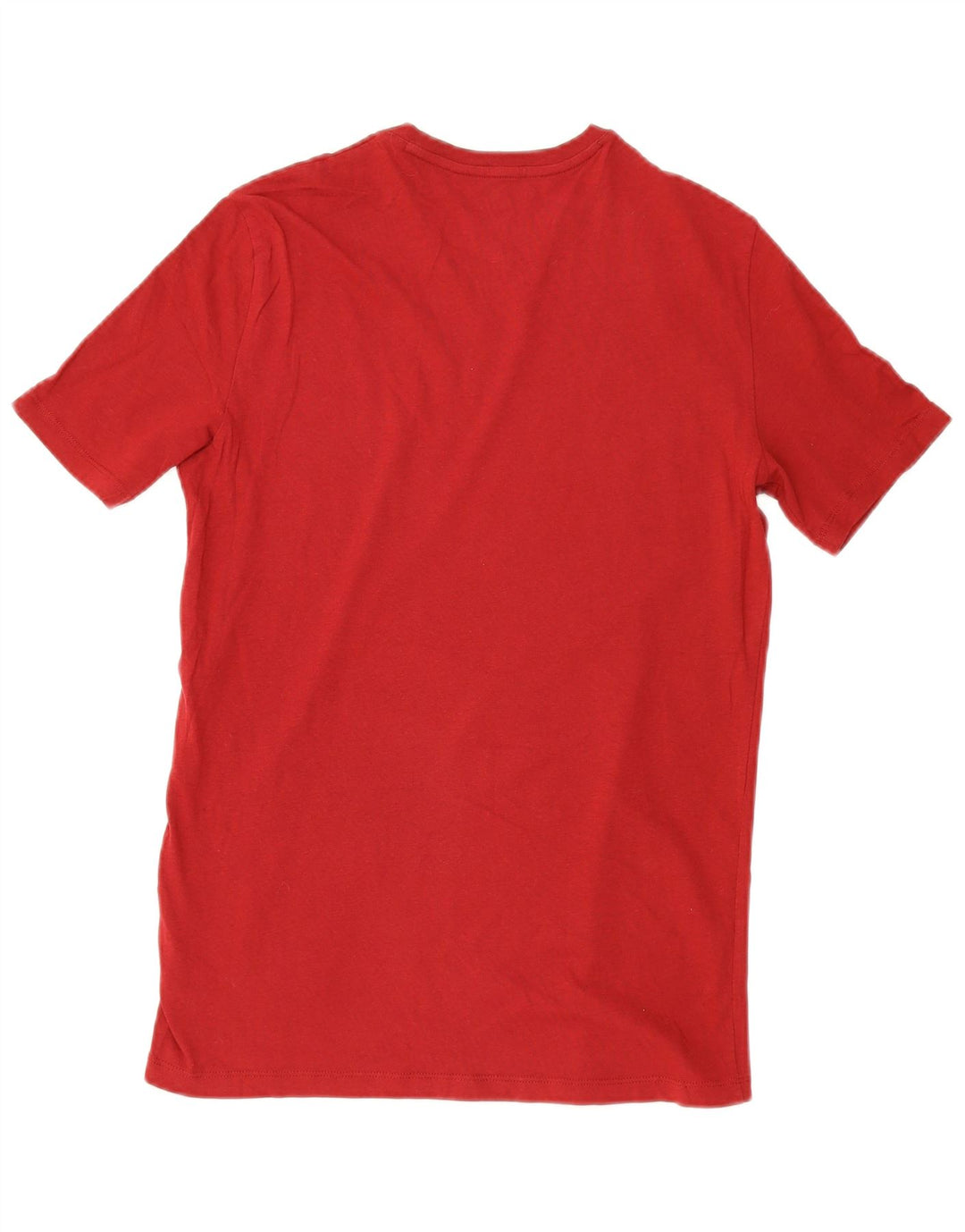 Camiseta gráfica masculina Armani Exchange Top médio algodão vermelho