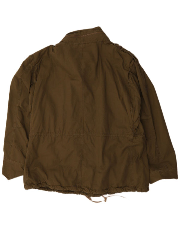 Jaqueta militar masculina Brandit UK 48 4XL algodão cáqui