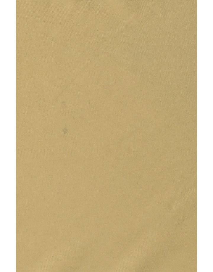 Camiseta masculina Reiss Top médio algodão amarelo