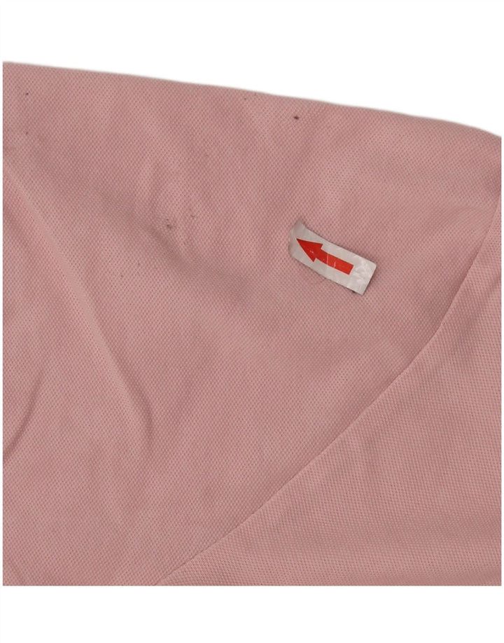 Camisa polo masculina GANT médio algodão rosa