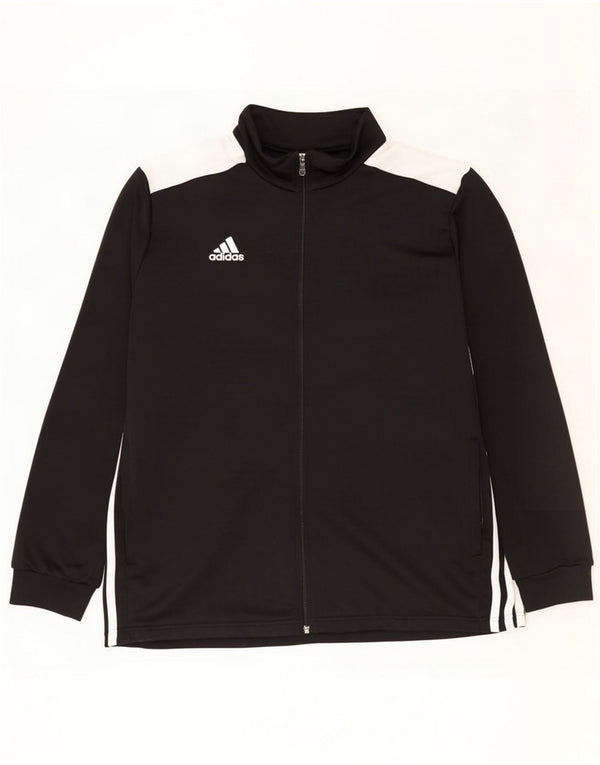 Adidas Mens Treino Top Jacket 2XL Preto Colourblock Poliéster