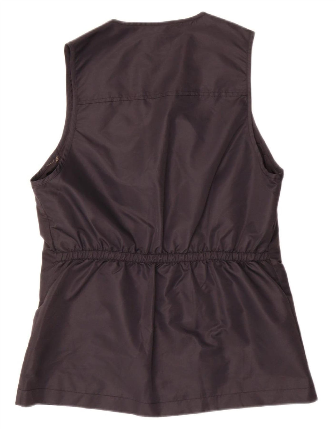 Colete utilitário feminino VINTAGE UK 10/12 poliamida preta média