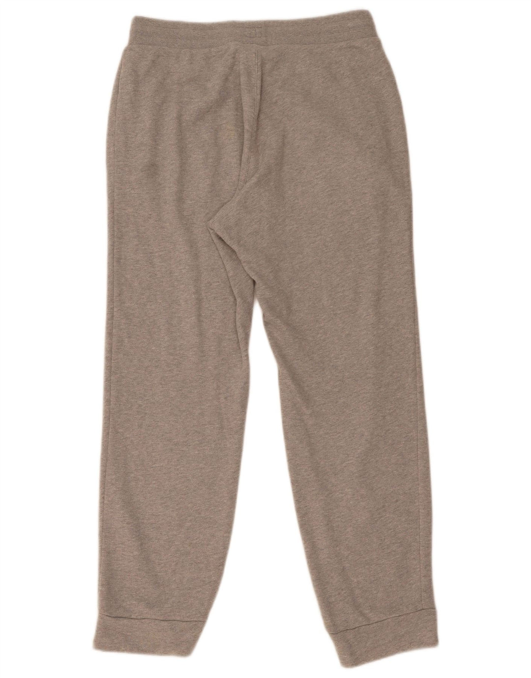 Calças de treino masculinas Adidas Joggers grandes de algodão cinza