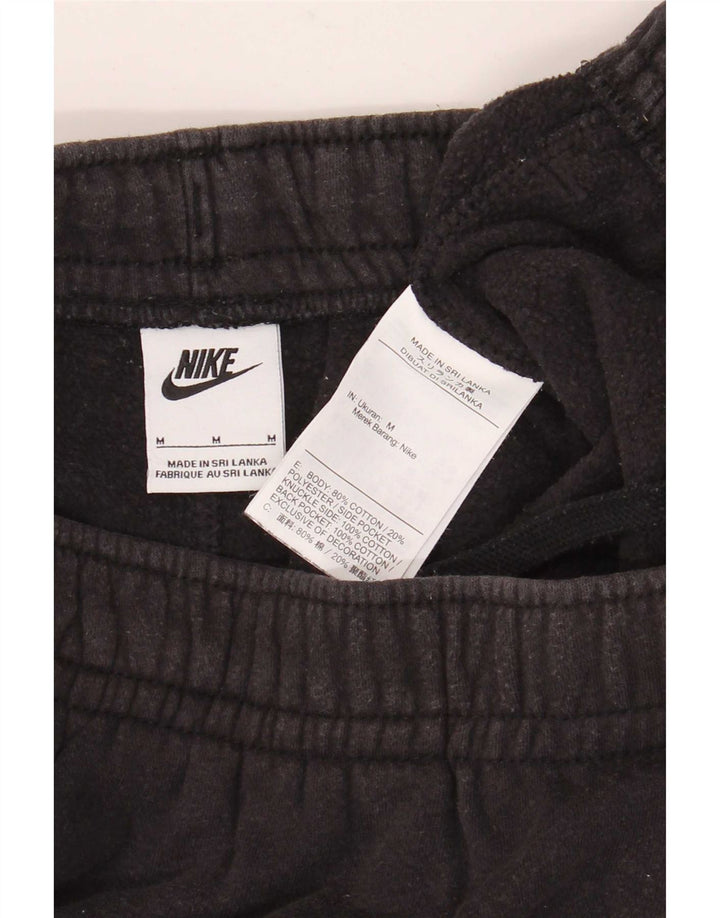 Nike Mens Treino Calças Joggers Médio Algodão Preto