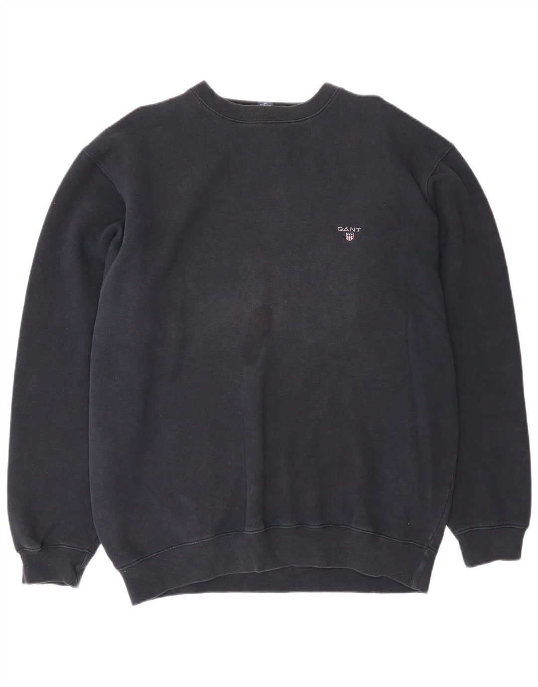 Gant moletom masculino jumper XL azul marinho algodão