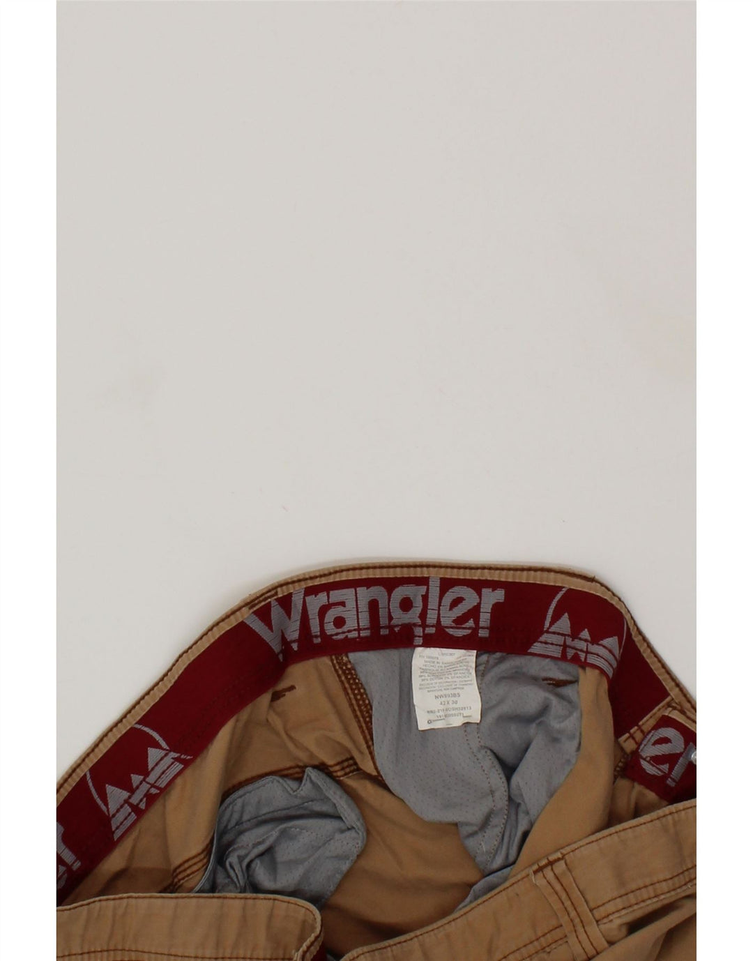 WRANGLER Mens Slim Cargo Trousers W42 L30 Brown Cotton Vintage Wrangler and Second-Hand Wrangler from Messina Hembry 