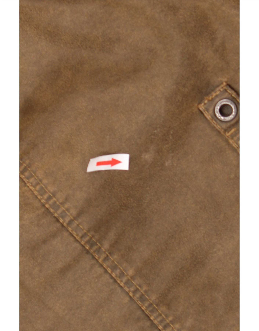 Jaqueta militar masculina Camel Active IT 52 XL algodão marrom
