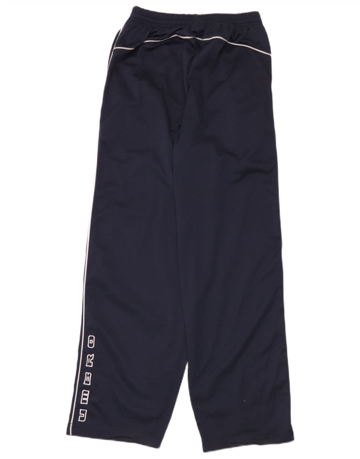Calça de treino masculina Umbro Graphic azul marinho poliéster médio