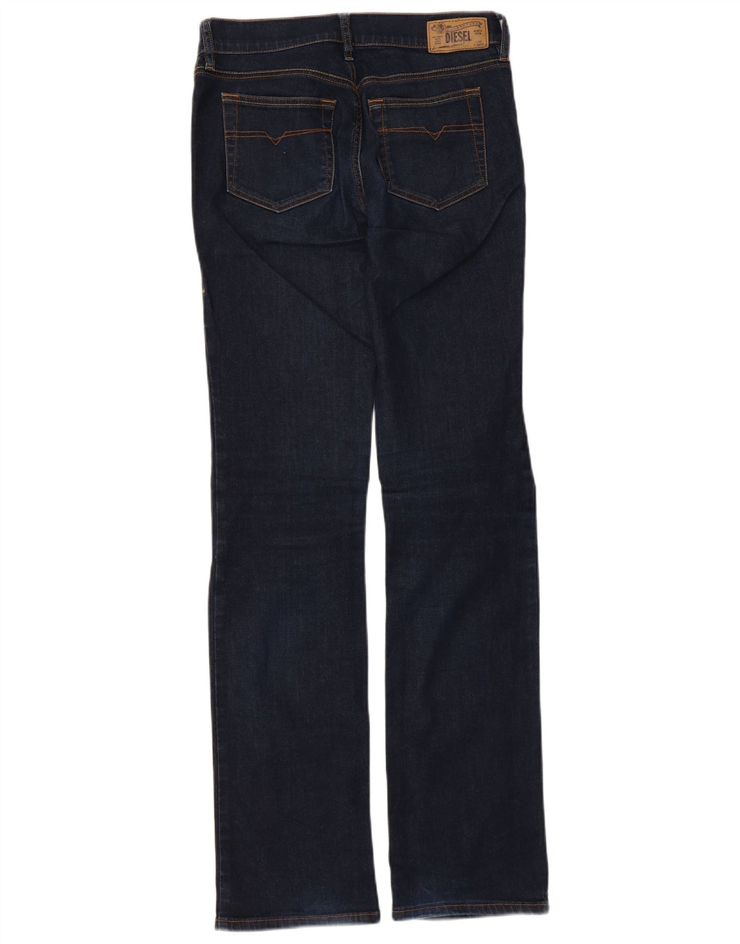 Jeans Slim Feminino Diesel W27 L32 Azul Algodão
