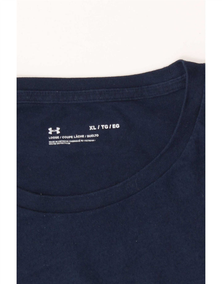 Camiseta masculina Under Armour Top XL azul marinho