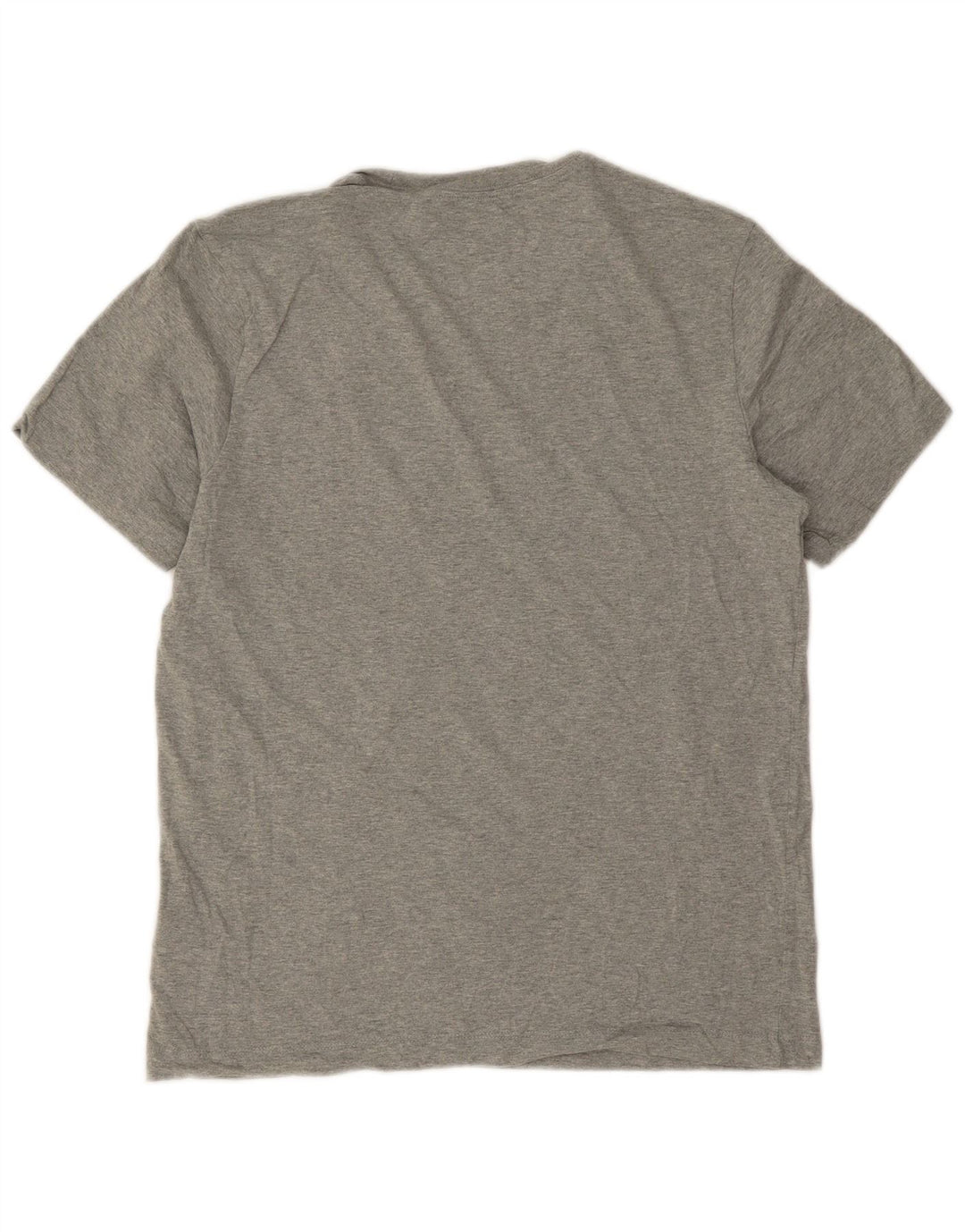 Camiseta masculina Nike Top cinza médio manchado de algodão