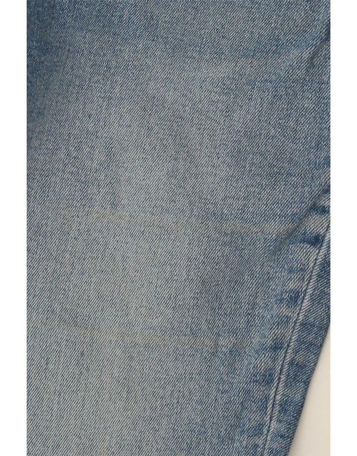 Zara Calça Jeans Feminina Flared EU 40 Médio W30 L30 Azul