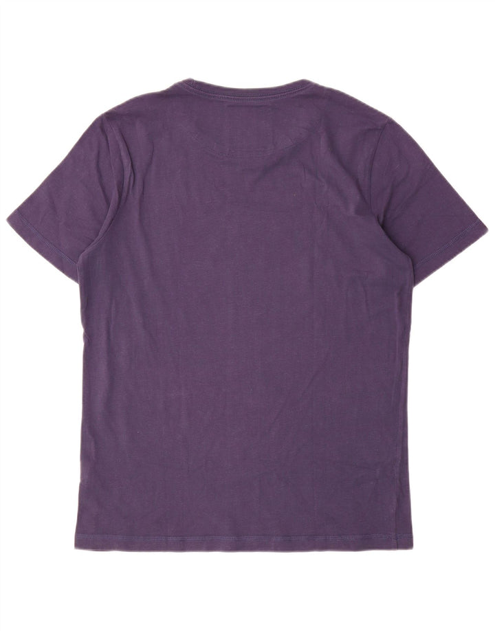 Puma Camiseta Masculina Graphic Top Pequeno Algodão Azul Marinho