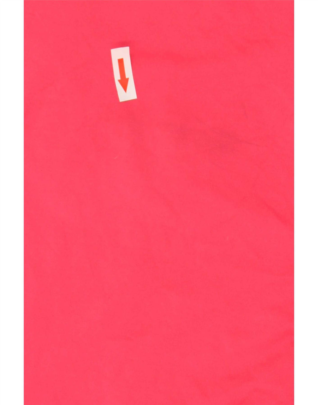 Adidas Womens Climacool T-Shirt Top UK 8 Pequeno Poliéster Vermelho