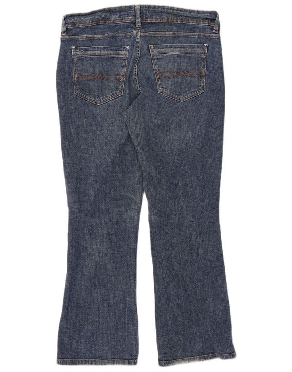 Lee Womens Riders Bootcut Jeans US 12 Grande W33 L27 Azul Algodão