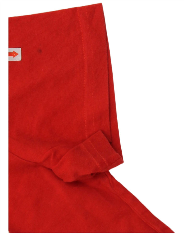 Camiseta feminina PUMA com estampa gráfica 11-12 anos vermelho