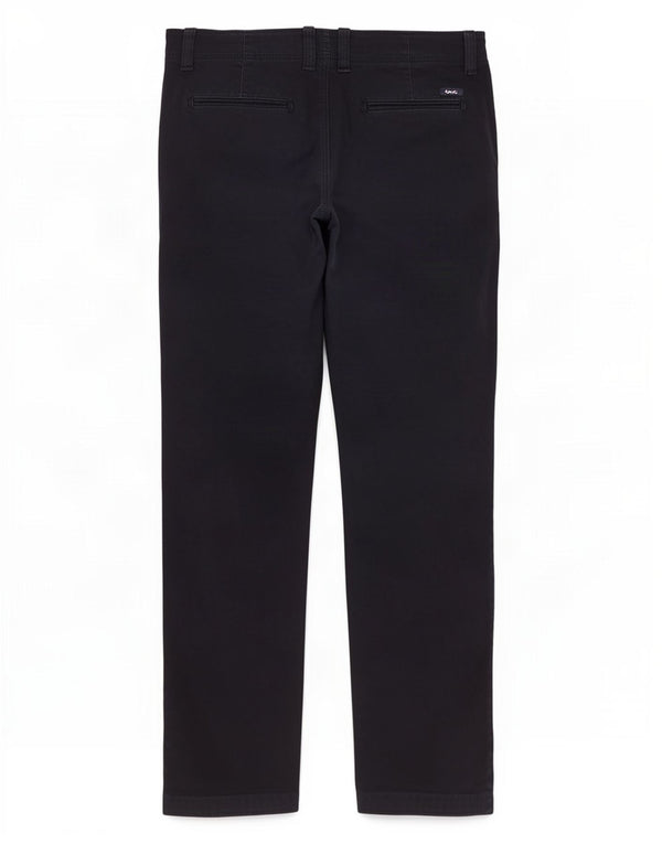 Calça chino masculina Gant Soho cintura baixa slim W36 L34 algodão azul marinho