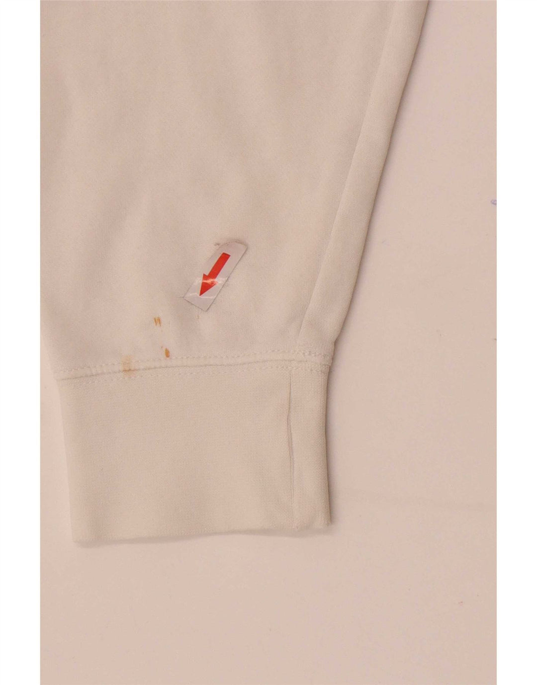 Nike Mens Hoodie Jumper Médio Algodão Branco