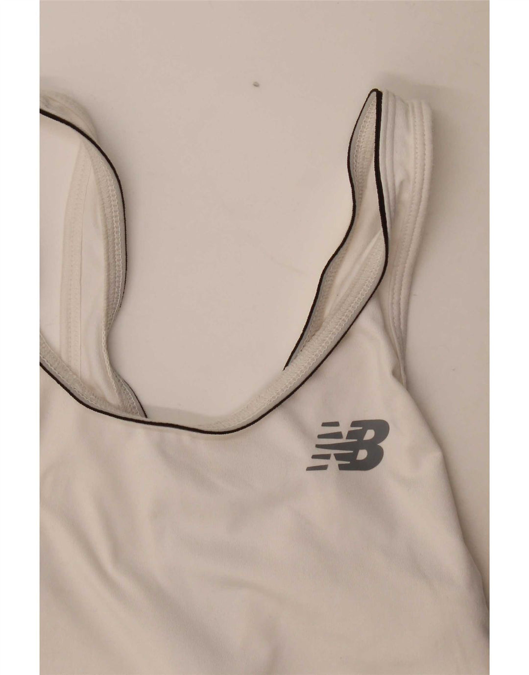 Colete feminino New Balance UK 8 pequeno branco