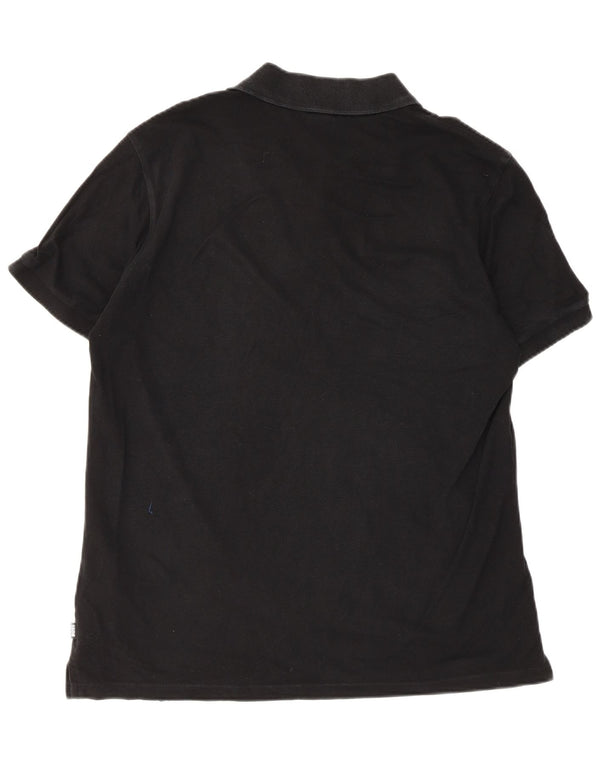 Camisa polo masculina Hugo Boss XL algodão preto