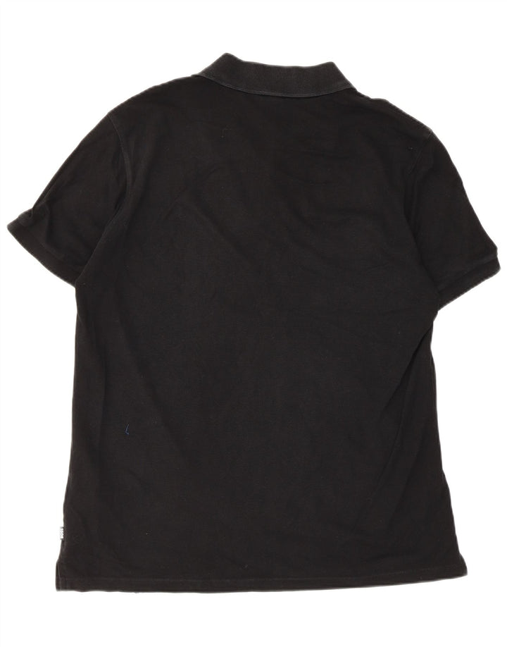 Camisa polo masculina Hugo Boss XL algodão preto