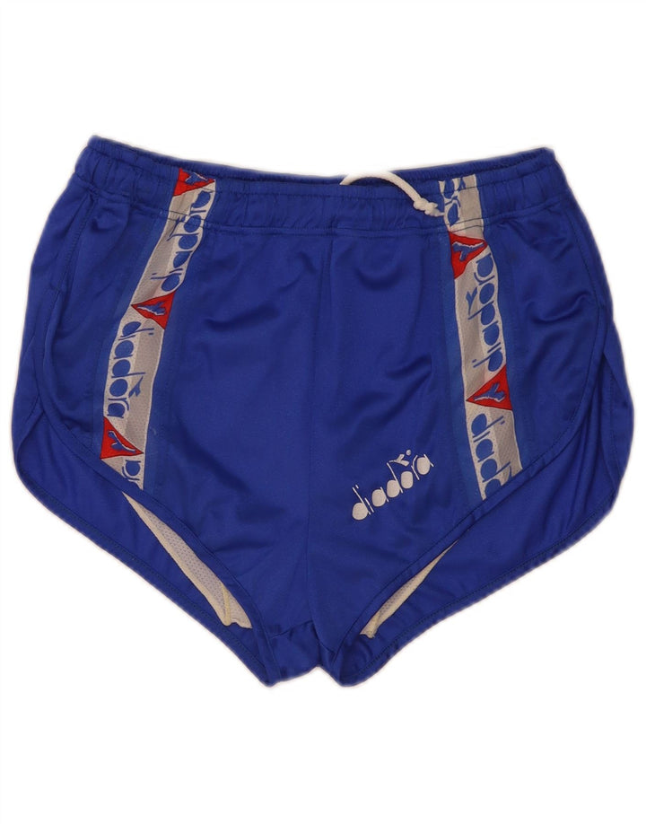 Shorts de natação masculino Diadora Graphic azul médio Colourblock poliamida