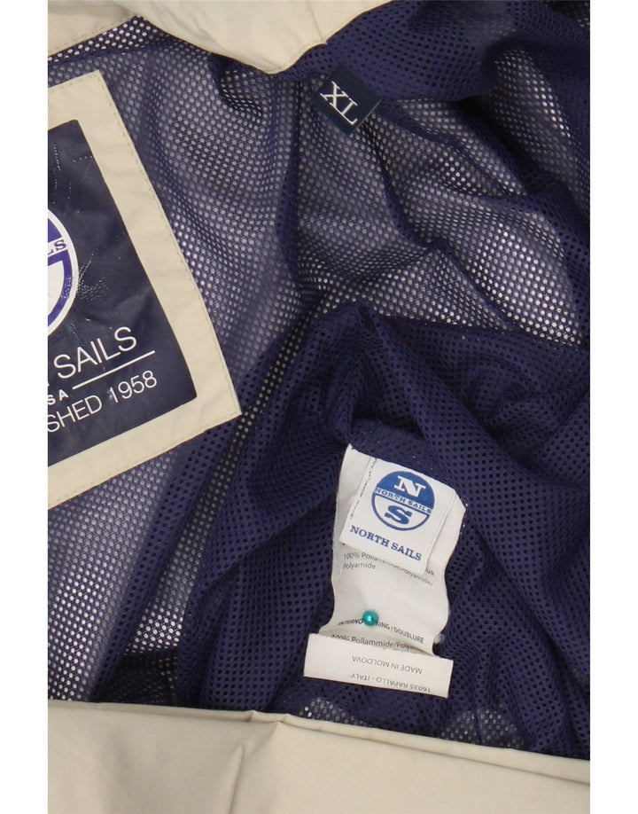 Jaqueta bomber feminina North Sails UK 18 XL bege poliamida