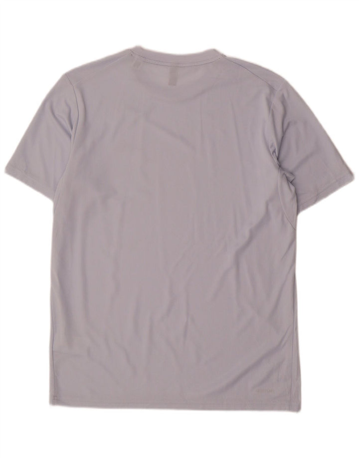 Adidas Mens Camiseta Top Cinza Médio Poliéster