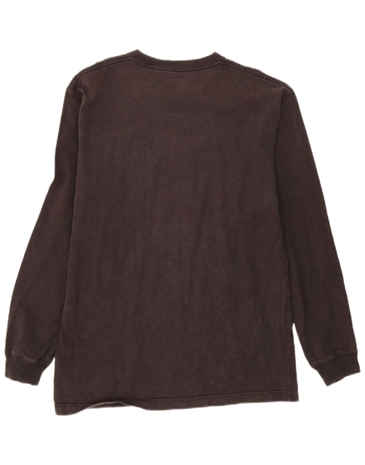 Carhartt Masculino Original Fit Top Manga Longa Pequeno Cinza