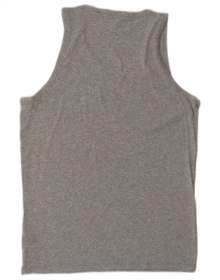Colete masculino G-STAR grande algodão cinza