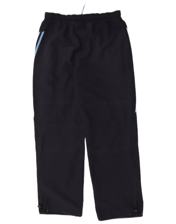 Calça de treino masculina Adidas médio azul marinho poliéster