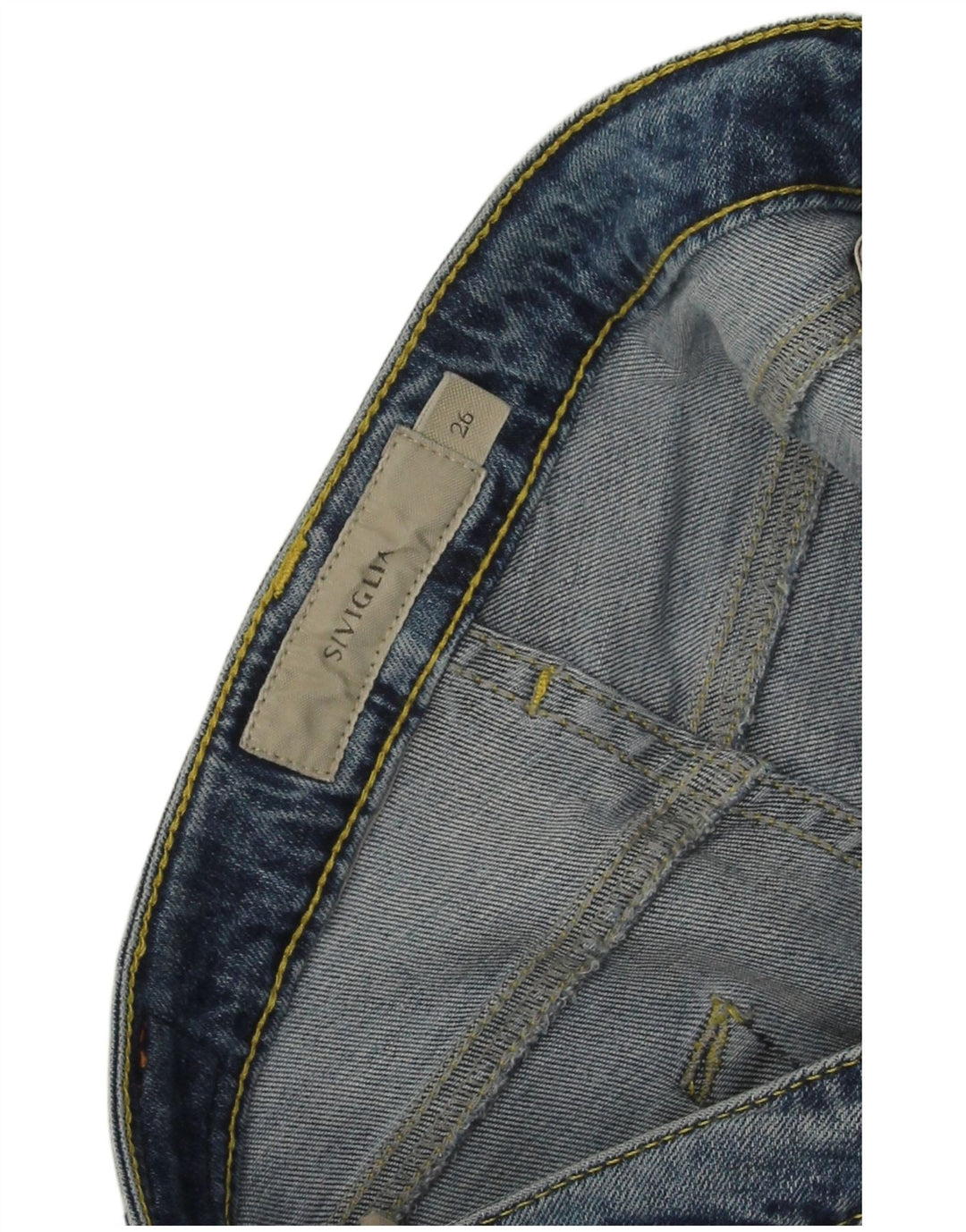 Calça jeans skinny feminina SIVIGLIA W26 L28 azul