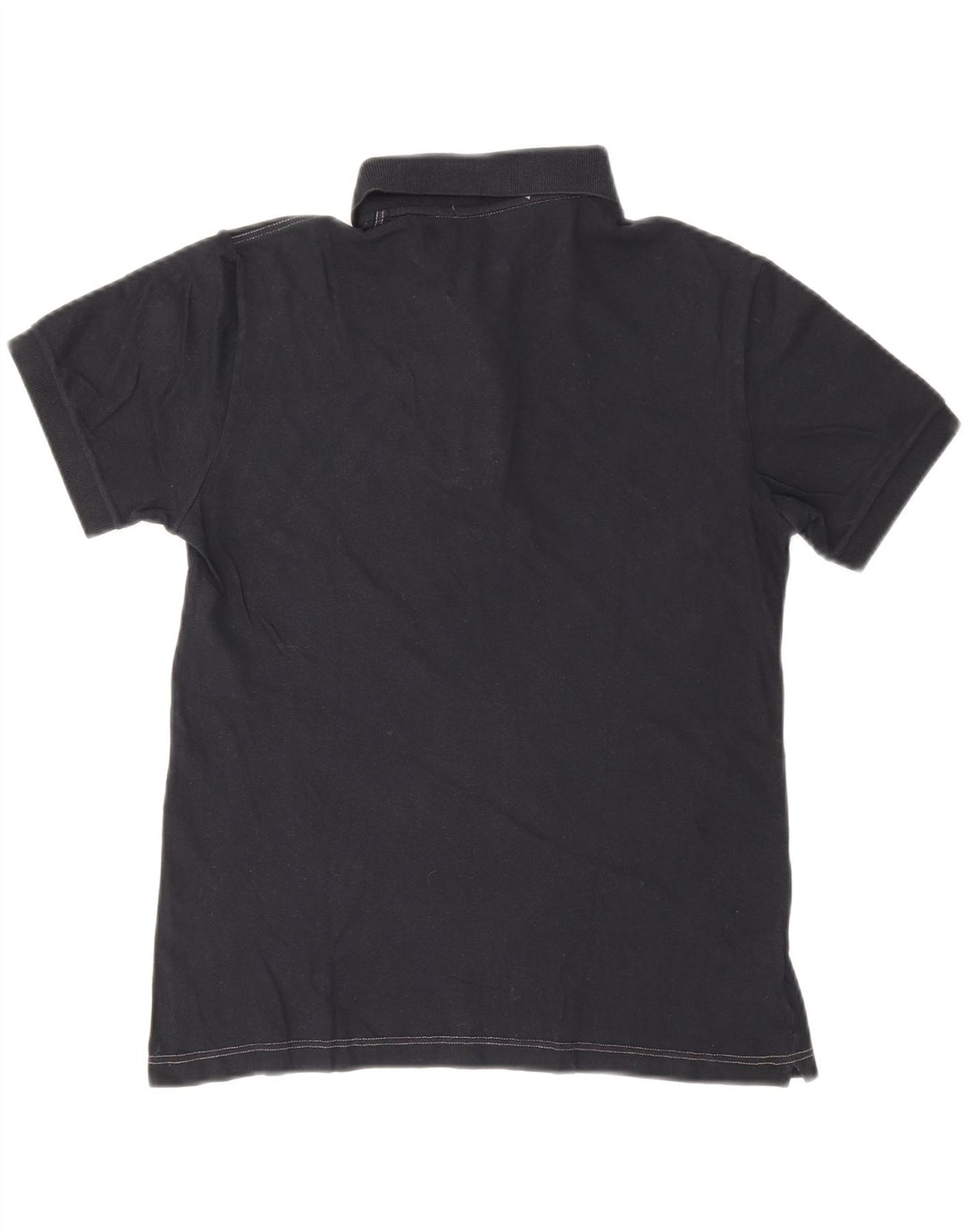 Camisa pólo masculina FRED PERRY pequena algodão azul marinho