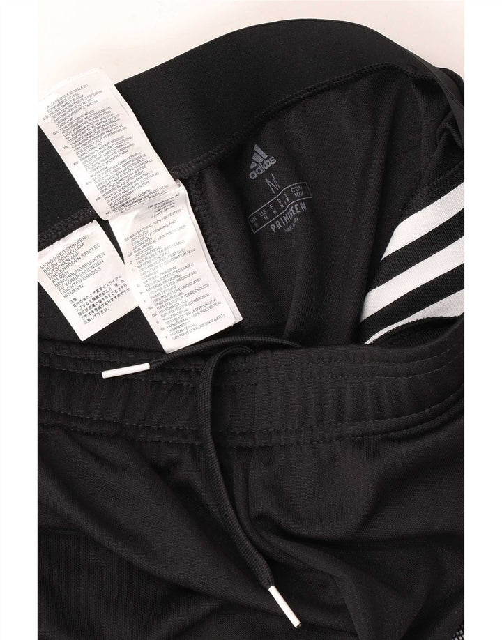 Calças de treino masculinas Adidas Aeroready poliéster preto médio
