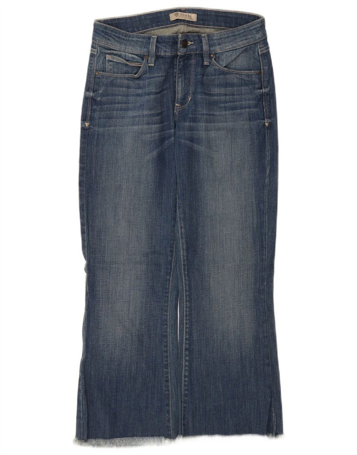 Calça jeans feminina Guess W28 L24 azul algodão