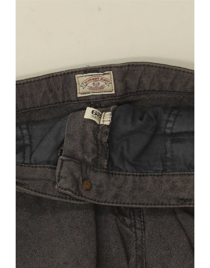 Jeans retos femininos Armani W29 L28 cinza
