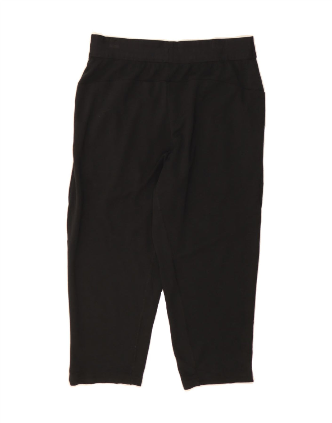 NIKE Womens Dri Fit Capri Tracksuit Trousers UK 14 Medium Black Vintage Nike and Second-Hand Nike from Messina Hembry 