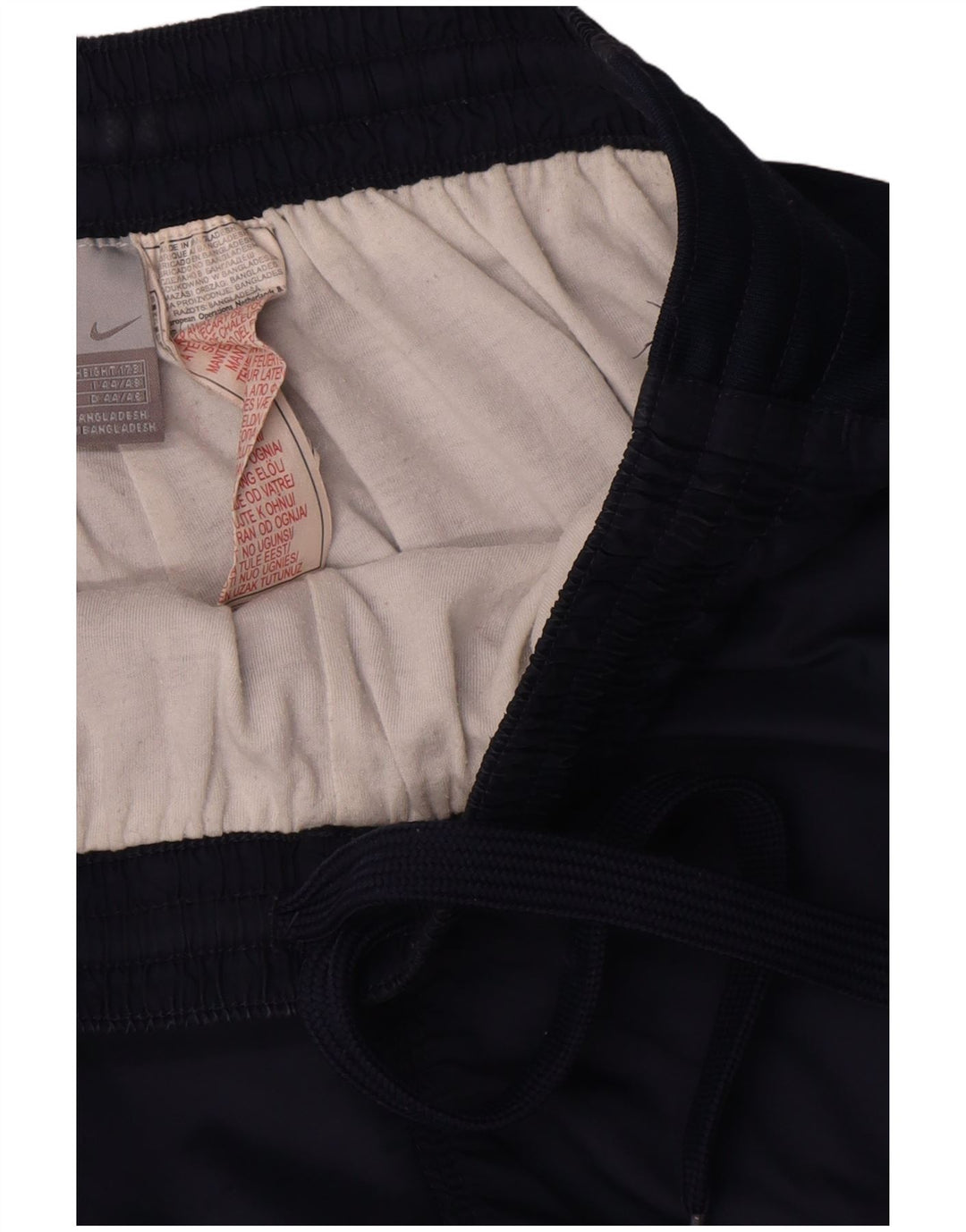 Calça de treino masculina Nike grande poliéster azul marinho