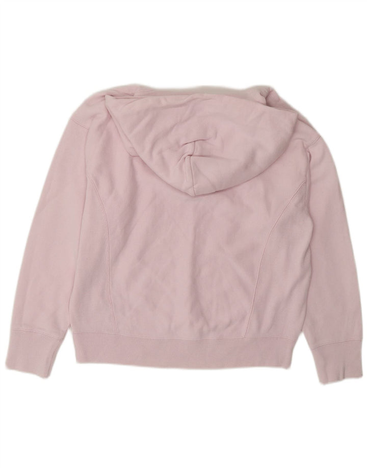 CHAMPION Suéter feminino com capuz grande UK 6 XS algodão rosa