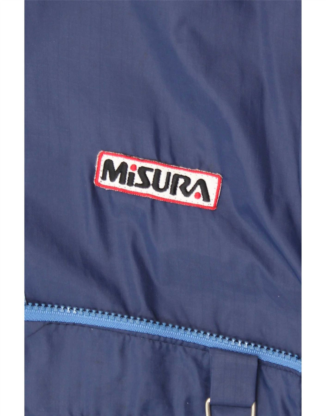 Jaqueta de chuva masculina Misura com capuz UK 38 poliamida azul marinho médio