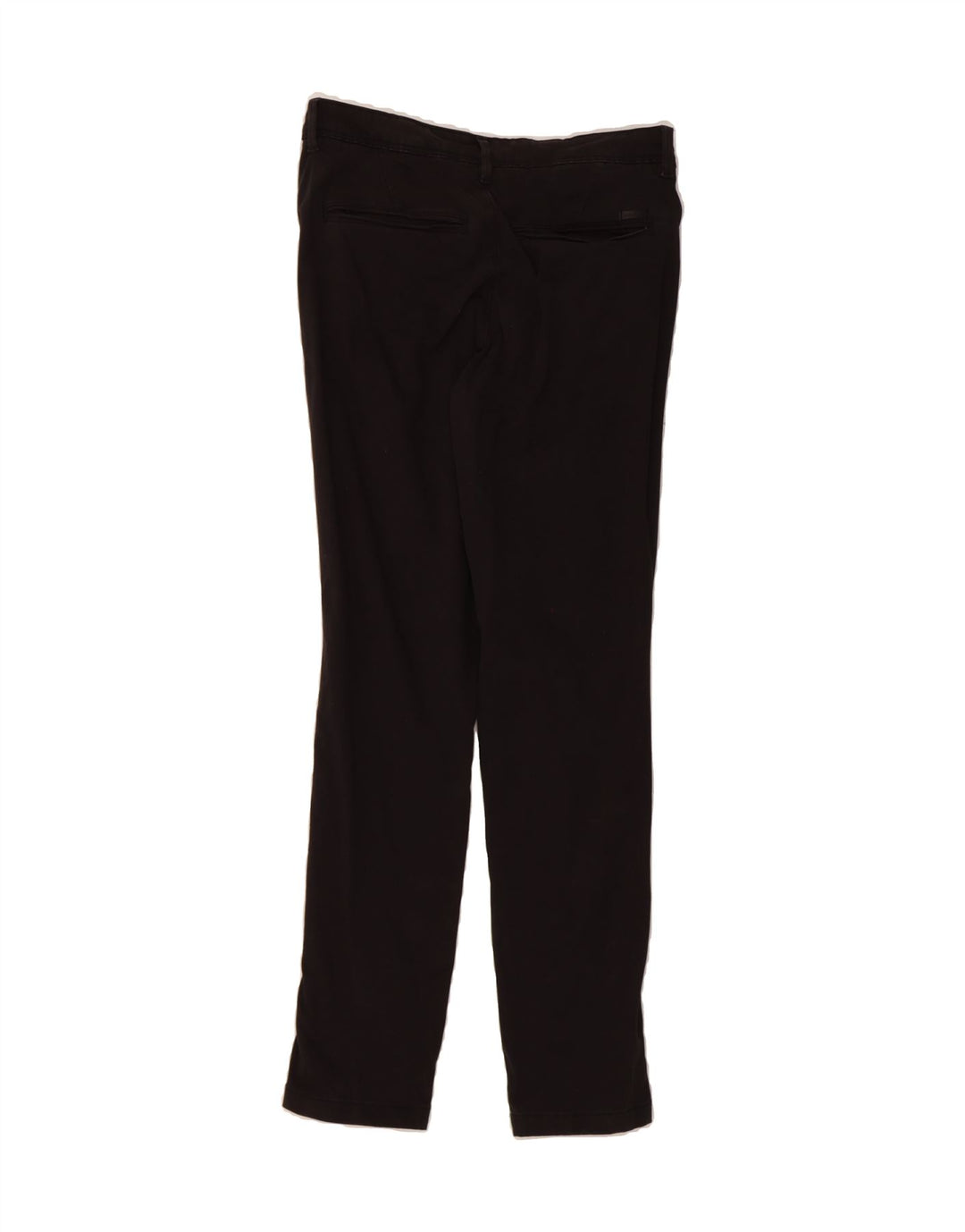 JACK & JONES Mens Slim Chino Trousers W30 L32 Black Cotton Vintage Jack & Jones and Second-Hand Jack & Jones from Messina Hembry 