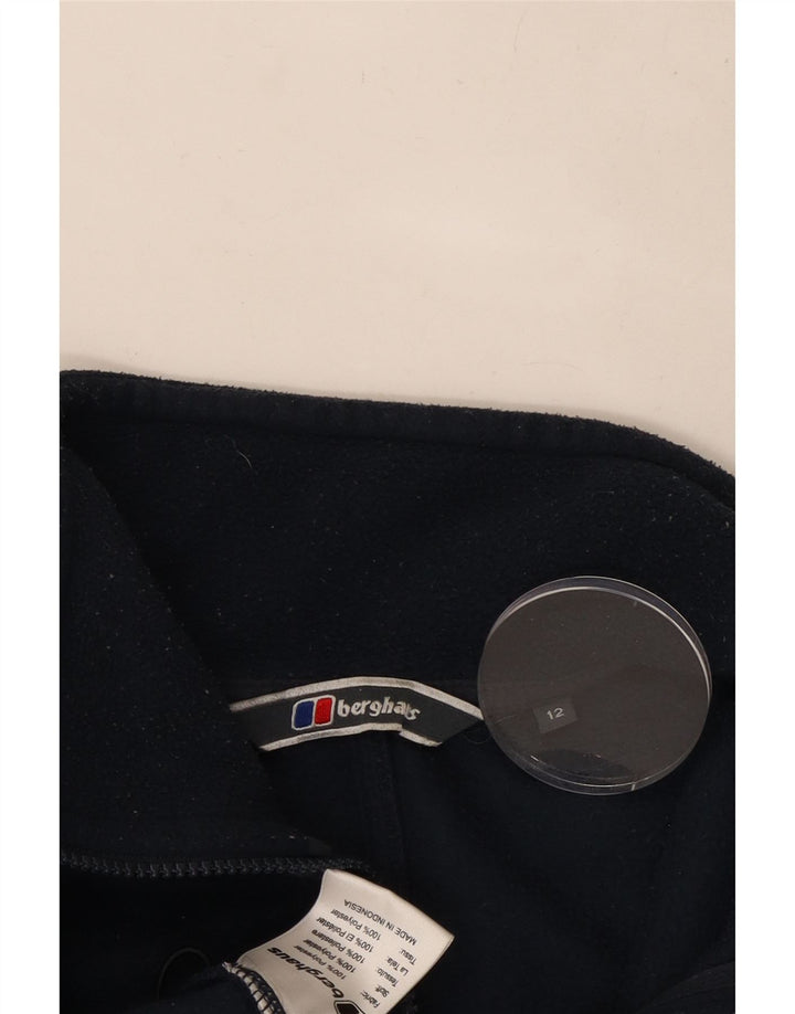 Jaqueta feminina Berghaus Liner Fleece UK 12 Médio Azul Marinho