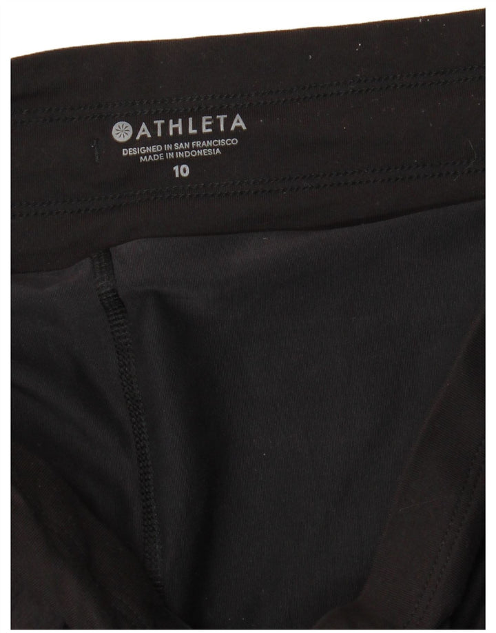 Saia de tênis feminina ATHLETA US 10 grande preta